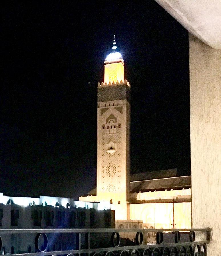 Sab 12 - Amazing View Of The Mosque Hassan. Luxury Apartment. 2 Bedrooms. Casablanca Eksteriør bilde