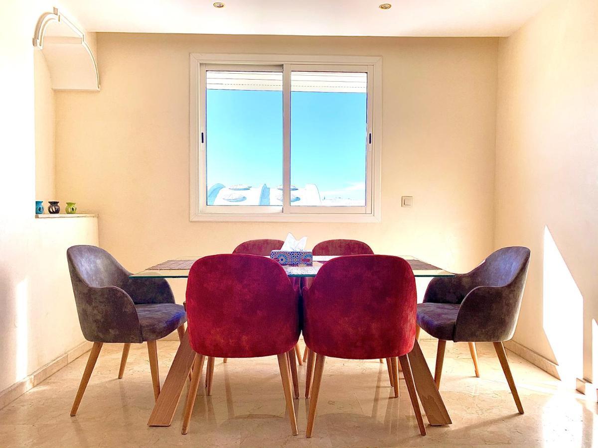 Sab 12 - Amazing View Of The Mosque Hassan. Luxury Apartment. 2 Bedrooms. Casablanca Eksteriør bilde